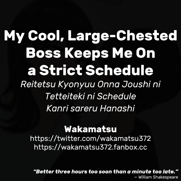 Hentai Manga Comic-My Cool, Large-Chested Boss Keeps Me On a Strict Schedule-Read-11